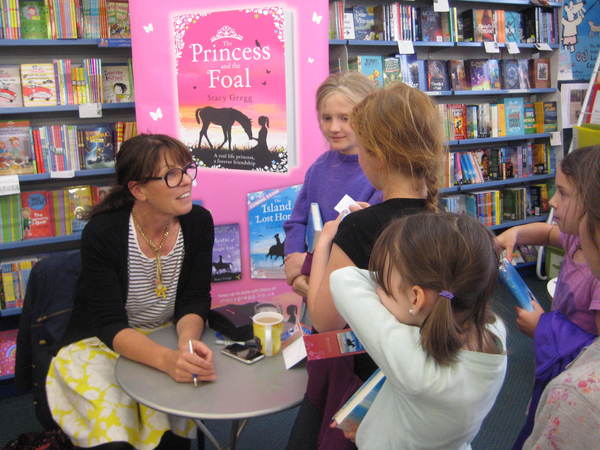 Stacy Gregg meets fans at The Children's Bookshop